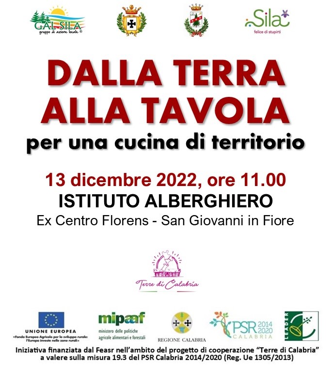 Misura 19.3 – Cooperazione InterTerritoriale progetto “Terre di Calabria”